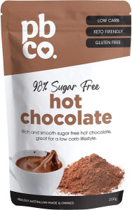 PBco Hot Chocolate 98% Sugar Free 200g