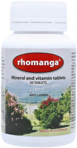 Percys Rhomanga (Mineral and Vitamin Tablets) 60t
