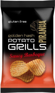 Piranha Potato Grills Saucy BBQ  12x75g