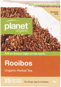 Planet Organic Rooibos Herbal Tea Bags 25pk
