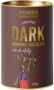 Power Super Foods Dark Drinking Chocolate  250g