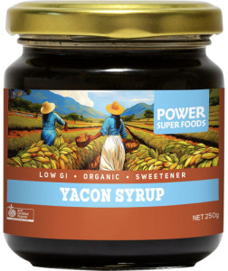 Power Super Foods Yacon Syrup Certified Organic 250g
