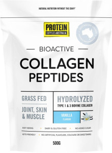 Protein Supplies Australia Collagen Peptides Vanilla  500g