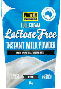 Protein Supplies Australia Instant Milk Powder Lactose Free 1kg