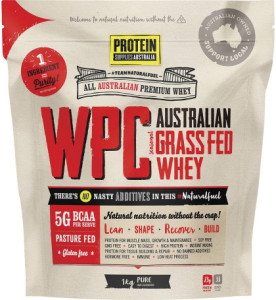 Protein Supplies Australia WPC Whey Protein Concentrate Unflavoured  1kg