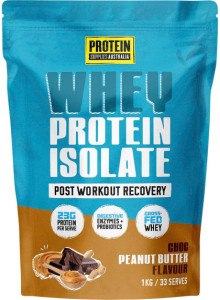 Protein Supplies Australia WPI Whey Protein Isolate Choc Peanut Butter 1kg