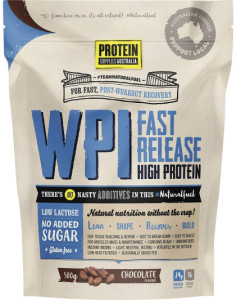 Protein Supplies Australia WPI Whey Protein Isolate Chocolate 500g