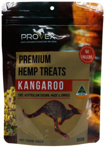 PROVEX Premium Hemp Treats Kangaroo (for Pets) 90g