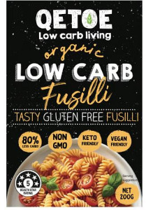 Qetoe Low Carb Fusilli Organic  200g