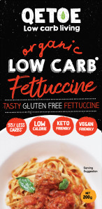 Qetoe Low Carb Fettucine Organic  200g