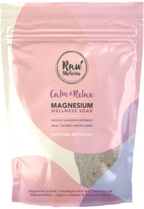 RAW MEDICINE Magnesium Wellness Soak Calm & Relax (Calming + Restful Sleep) 500g