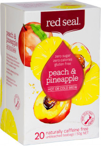 Red Seal (Hot & Cold Brew) Peach & Pineapple 20 Tea Bags