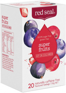 Red Seal (Hot & Cold Brew) Superfruits 20 Tea Bags