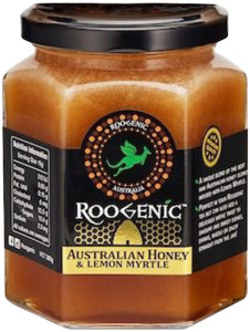 ROOGENIC AUSTRALIA Australian Honey & Lemon Myrtle 380g