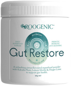 ROOGENIC AUSTRALIAN WELLNESS ELIXIR Daily Superfood Powder Gut Restore 180g
