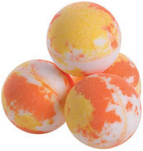 SALTCO SOAKOLOGY Magnesium Bath Bomb Mango Mango (Yummy Mango) 130g (single)