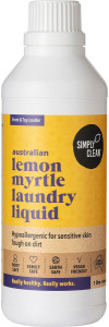 Simply Clean Laundry Liquid Lemon Myrtle 1L