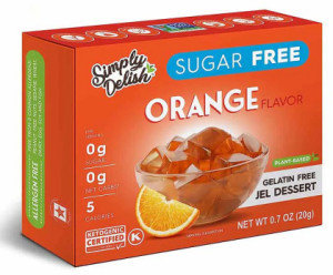 Simply Delish Orange Jelly 20g