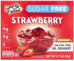 Simply Delish Strawberry Jelly 20g