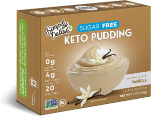 Simply Delish Vanilla Natural Pudding & Pie Filling  44g