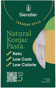 Slendier Konjac Pasta Lasagne Sheets 400g