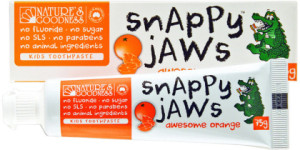 Snappy Jaws Toothpaste 75g Orange