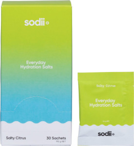 Sodii Everyday Hydration Salts Salty Citrus 30pk