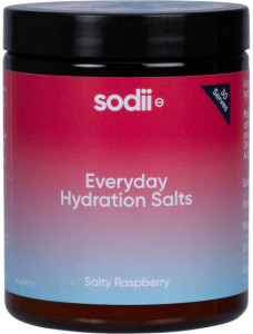 Sodii Everyday Hydration Salts Salty Raspberry 185g