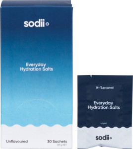Sodii Everyday Hydration Salts Unflavoured 30pk
