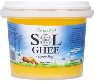Sol Organics Grass Fed Ghee 1kg