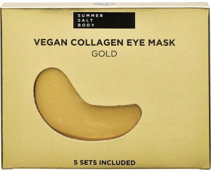 Summer Salt Body Vegan Collagen Eye Mask Sets Gold 5pk