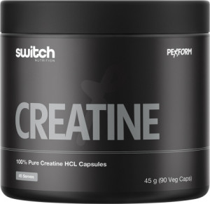 Switch Nutrition Creatine 100% Pure HCL 90 Caps