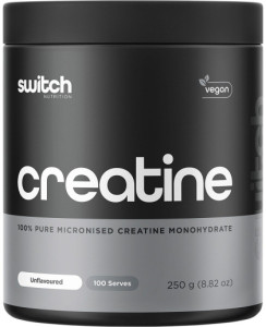 Switch Nutrition Creatine 100% Pure Micronized Monohydrate Unflavoured 250g