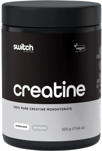 Switch Nutrition Creatine 100% Pure Micronized Monohydrate Unflavoured 500g