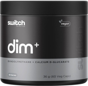 Switch Nutrition DIM+ Diindolylmethane+Calcium D-Glucarate 60 Caps
