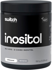 Switch Nutrition Inositol 40:1 MYO : D-Chiro Inositol 150g