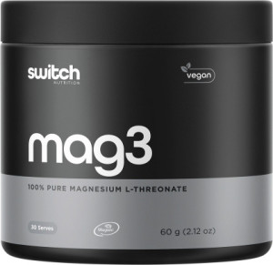 Switch Nutrition Mag3 100% Pure Magnesium L-Threonate - Unflavoured 60g