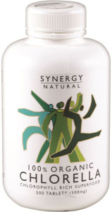 Synergy Chlorella 500mg x 500tabs Organic