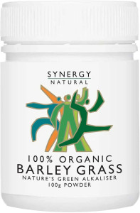 SYNERGY NATURAL 100% Organic Barley Grass Powder 100g