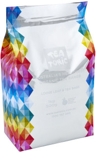 TEA TONIC Organic Earl Grey Tea Loose Leaf 1kg