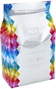 TEA TONIC Organic English Breakfast Tea Loose Leaf 1kg