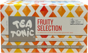 TEA TONIC Organic Fruity Selection 30 Tea Bags