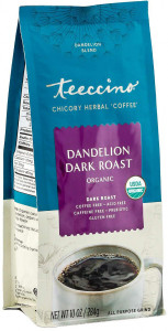 Teeccino Dandelion Dark Roast Herbal Coffee 284g