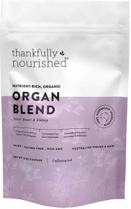 Thankfully Nourished Australian Organic Organ Blend 150g