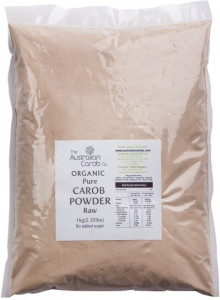 The Australian Carob Organic Carob Powder Raw 1Kg