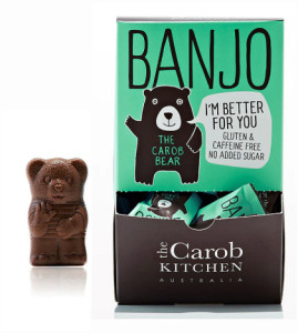The Carob Kitchen Carob Banjo Bear Mint  50x15g
