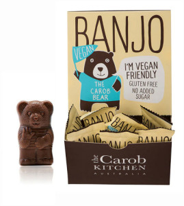The Carob Kitchen Carob Banjo Vegan Bear 50x15g