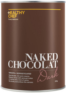 THE HEALTHY CHEF Naked Chocolat Dark 350g
