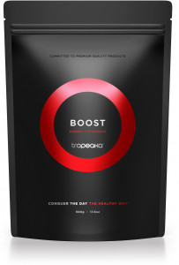 Tropeaka Organic BOOST (Energy & Strength) Protein Powder  500g Pouch