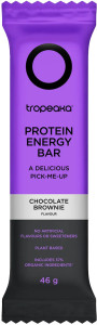 Tropeaka Organic Protein Energy Bars Chocolate Brownie  12x46g